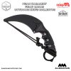 Pisau Karambit, Pisau Ranting, Pisau Outdoor, Pisau koleksi /Black Grey 8