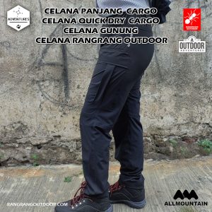 Celana Cargo PDL Rangrang Ultraligth Celana Gunung Pria Wanita Panjang Celana Cargo Outdoor Quickdry 