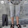 Celana Pendek 7/8 Quickdry Allmountain Outdoor seri Pasai Celana Pendek selutut Pria Wanita Hiking 15