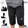 Celana Pendek 7/8 Quickdry Allmountain Outdoor seri Pasai Celana Pendek selutut Pria Wanita Hiking 16