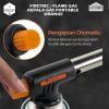 Firetric Kepala Gas Butane Portable Flame Gun Torch  orange black 12