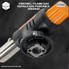 Firetric Kepala Gas Butane Portable Flame Gun Torch  orange black 8