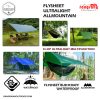 Allmountain flysheet tenda Flysheet camping Flysheet campervan waterproof 4m x 6m Outer Tenda Bivak Bushcraft Ultralight 6
