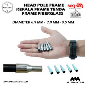 Headpole frame Fiberglass/ Frame tenda camping_headpole fiberglass frame 6.5mm_7.9mm_8.5mm_rangrangoutdoor