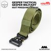 Tali Ikat Pinggang Canvas Military Tactical 120cm – Black – Green 14