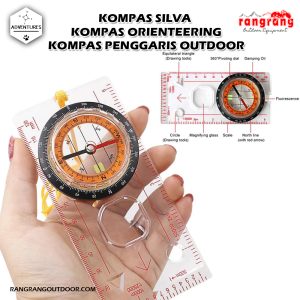 Baca peta Compass Kompas Silva Orienteering Kompas Penggaris kompas gunung kompas outdoor