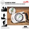 LumiParty Kompas Mini Professional Scale Outdoor Hiking  11