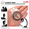 LumiParty Kompas Mini Professional Scale Outdoor Hiking  12