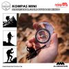 LumiParty Kompas Mini Professional Scale Outdoor Hiking  8