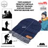 Topi Hangat Topi Kupluk Rajut Pria Wanita Poliester Winter Beanie Hat Kupluk Gunung  11