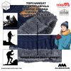 Topi Hangat Topi Kupluk Rajut Pria Wanita Poliester Winter Beanie Hat Kupluk Gunung  10
