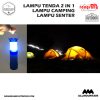 Lampu Tenda – Lampu camping tarik 2 in 1 – Senter mini Portable – Lampu Gunung – Lampu Darurat Emergency 10