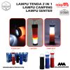 Lampu Tenda – Lampu camping tarik 2 in 1 – Senter mini Portable – Lampu Gunung – Lampu Darurat Emergency 8