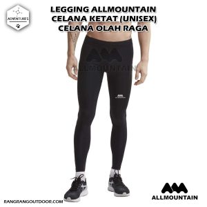 Legging Allmmountain, Legging Ultra Streatch, Celana Fleksibel Celana Daleman Celana Olah Raga   