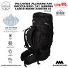 Tas Carriel All Mountain Mountaineers 45 Tas Gunung, Tas Travelling  /Colour Black 11