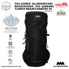 Tas Carriel All Mountain Mountaineers 45 Tas Gunung, Tas Travelling  /Colour Black 10
