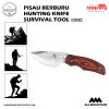 Pisau Hunting /berburu,  Pisau buck Outdoor Portable Knife Survival Stainless Steel black Gray  8