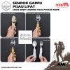 Sendok Garpu Pisau Swiss Army Camping Tools Pocket Knife EDC 5 in 1-EDCGEAR 9