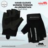 Glove Sarung Tangan Half Finger Allmountain New Riding Glove Basic Half flat style Sepeda Motor Bicycle 9