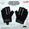 Glove Sarung Tangan Half Finger Allmountain New Riding Glove Basic Half flat style Sepeda Motor Bicycle 7