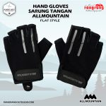 Glove Sarung Tangan Half Finger Allmountain New Riding Glove Basic Half flat style Sepeda Motor Bicycle