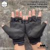 Glove Sarung Tangan Half Finger Allmountain New Riding Glove Basic Half flat style Sepeda Motor Bicycle 12