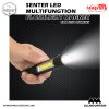 Senter LED MAGNET, Senter Led Multifunction Flashlight Magnet COB 250 Lumens – Black 13