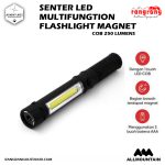 Senter LED MAGNET, Senter Led Multifunction Flashlight Magnet COB 250 Lumens – Black Senter LED MAGNET, Senter Led Multifunction Flashlight Magnet COB 250 Lumens – Black