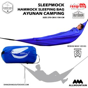 Hammock Selimut _ Sleepmock Ayunan Gantung Dewasa Hamock Tebal _Tempat Tidur Gantung Kasur Camping Outdoor rangrang outdoor