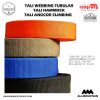 Safety Tali Webbing Tubular Dobel selongsong, Tali Webbing Tali Anchor Climbing, Tali Safety, Tali Hammock (roll besar) 10