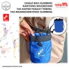 TAS Bubuk Magnesium CHALK BAG Climbing Rangrang / Tas Kapur Panjat Tebing / Kantong Tepung Magnesium 8