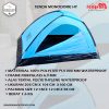 Tenda camping Tenda gunung 2-3 orang / tenda murah / tenda simpel / tenda singel layer / tenda singel 2-3 orang 4
