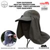 Topi Lapangan Quickdry Topi Jepang Mancing Topi Outdoor Anti UV Outdoor Fishing Hat Nylon  11