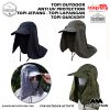 Topi Lapangan Quickdry Topi Jepang Mancing Topi Outdoor Anti UV Outdoor Fishing Hat Nylon  14