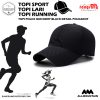 Topi sport topi running Polos Black Detail Polkadot-Black Comfortable Hat For Every Occasion 10