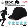 Topi sport topi running Polos Black Detail Polkadot-Black Comfortable Hat For Every Occasion 7