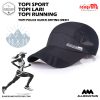 Topi Sport-Topi Running Topi anti UV Quickdry Cap Polos Quick Drying Mesh black 9