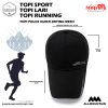 Topi Sport-Topi Running Topi anti UV Quickdry Cap Polos Quick Drying Mesh black 7
