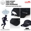 Topi Sport-Topi Running Topi anti UV Quickdry Cap Polos Quick Drying Mesh black 8