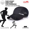 Topi Sport-Topi Running Topi anti UV Quickdry Cap Polos Quick Drying Mesh black 6