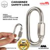 Carabiner / Cincin Kait XINDA Pengunci Carabiner Safety Lock Stainless Steel 57mm 10