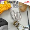 Carabiner / Cincin Kait XINDA Pengunci Carabiner Safety Lock Stainless Steel 57mm 14