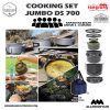 COOKING SET  JUMBO CAMPING OUTDOOR DS 700 ( Include Tas ) rangrang outdoor 7